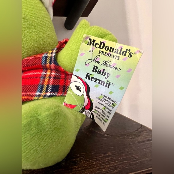 BNWT McDonalds 1988 vintage baby Kermit - Picture 3 of 6